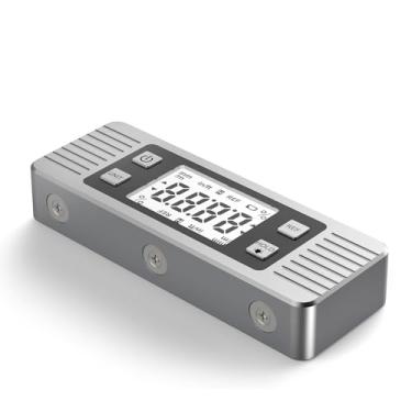 Imagem de JD11 Inclinômetro Digital Protrator Magnético Goniómetro Multifuncional Régua de Medição Nível com Display LCD para Ângulo Precisão em Marcenaria Usinagem Reparo Automotivo