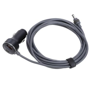 Imagem de Cabo de Extensão de Isqueiro de Carro Compatível Com Protocolo PD DC para Cabo de Alimentação de Isqueiro Plug and Play Cabo de Alimentação CC de Satélite (2m)