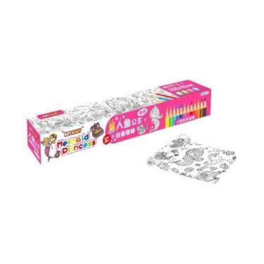 Imagem de Rolo De Papel Para Colorir Montessori Para Crianças, Brinquedo Educaci