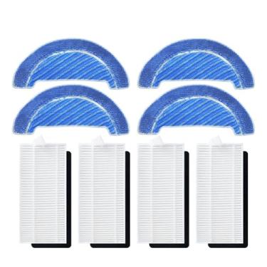 Imagem de Compatible Compatible With (Conga 1090 1790 Titanium Ultra) Vacuum Cleaner Main Side Brush Filter Mop Brush Cover Part Accessory Kit(Set 15)