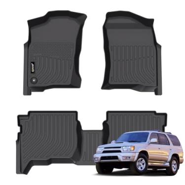 Imagem de Jenofa - Tapetes para Toyota 4runner 1996-2002 para todos os climas, forro automotivo, tapete de carro personalizado para 4runner impermeável, durável, protetor de piso, acessórios