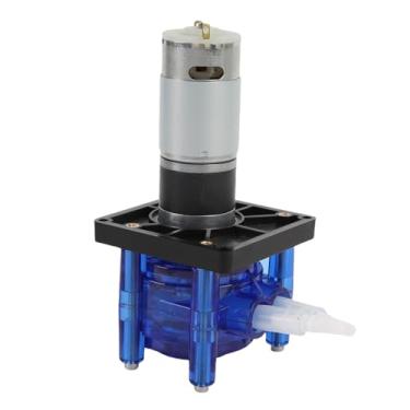 Imagem de Jiawu Motor de Escova de Bomba Peristáltica Fluxo de 800ml/min para Reparo de Máquina de Lavar Roupa - Fixação Segura de Tubulação, Alta Vazão, Tubulação Robusta, Baixa Poluição e Pulsação (24V)