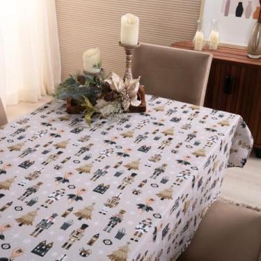 Imagem de Home Fernandes, Toalha de Mesa 1,45m 4 Lugares Estampa Digital Natal Est. 4
