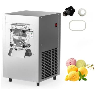Imagem de Máquina de Sorvete Hard Serve Comercial XPW Prata Cilindro 6L Alta Produção 1600W 110V Modelo BQL-128Y