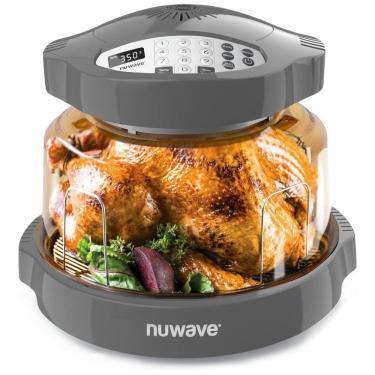 Imagem de Nuwave Forno Infravermelho Pro Plus 2 Forno de Bancada Convecção 360 Surround Heat Controle Botões 150 V Cinza