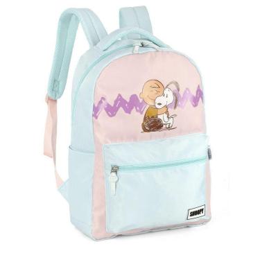 Imagem de MOCHILA COSTAS 18 SNOOPY E CHARLIE BROWN ABRAÇO LUXCEL-Feminino