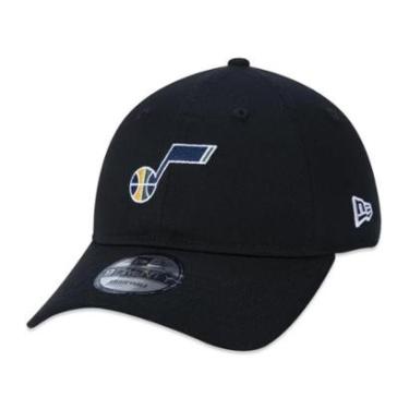 Imagem de Boné New Era Strapback NBA Utah Jazz Preto-Unissex