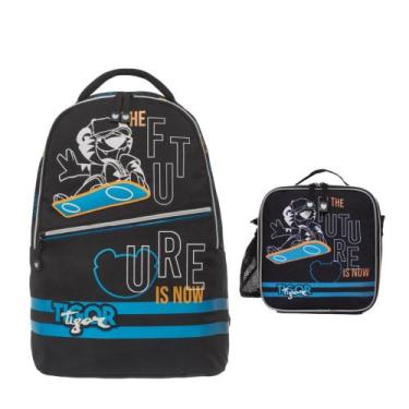 Imagem de Mochila De Costas com Lancheira Tigor Lovit Future - Tigor T. Tigre