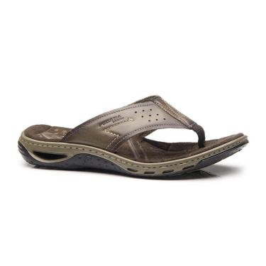 Imagem de Chinelo Masculino Pegada Couro Legítimo 131663-Masculino