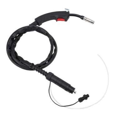 Imagem de FTVOGUE Tocha de Soldagem, Tocha de Soldador 160A 200A MIG130 Com Compatibilidade de Fio de 0,8 1,2 Mm e Mangueira de Gás CO2 para Soldagem MIG, Brasagem e Fabricação de Metal