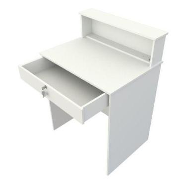 Imagem de Balcão Caixa M4 Mdp Recepção Vallet Loja Gaveta Atendimento - VETORIAL