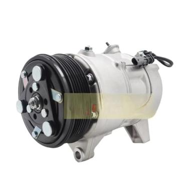 Imagem de ZZXXYY Bomba de resfriamento de compressor elétrico CA 12V com embreagem compatível com Cadillac SRX 3.6L 2012-2015 | Kit de compressor A/C para reparo de resfriamento fraco substituição OE 19354656