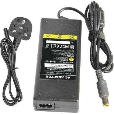 Imagem de Adaptador de alimentação de carregador de 90W 20V 4.5A compatível com Lenovo ThinkPad T530 T520 T420 T410 X100E X200 X220 X230 X200S X200T T60 T61 R60 R61 92PP 1154 1105