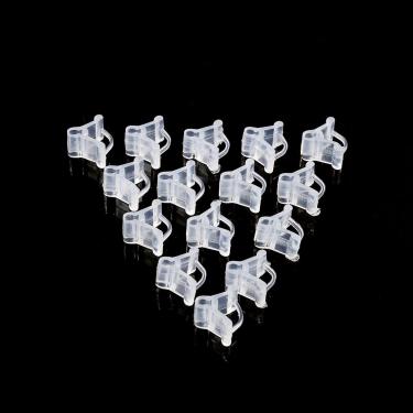 Imagem de Aoresac Clipe de Planta de Berinjela, Melancia, Clipes de Enxerto de Pepino, 100 Peças de Clipes de Plantas para Mudas, Inarching, Fixo, Estoque de Berçário de Flores