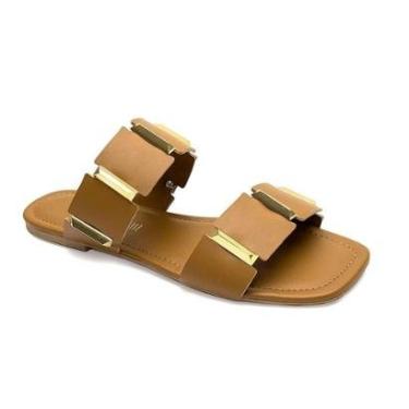Imagem de Chinelo Rasteirinha Santinelli 1552039 Slide Moda Conforto-Feminino