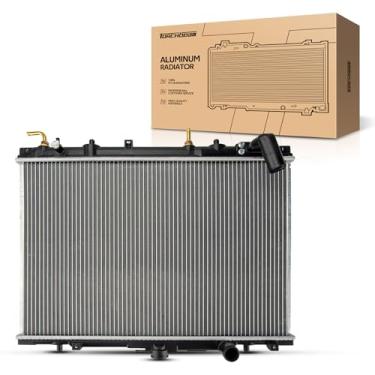 Imagem de Torchbeam Radiador de motor de substituição de veículo automotivo para radiador de óleo de transmissão Montero Sport 3,5L 1999-2003 incluído