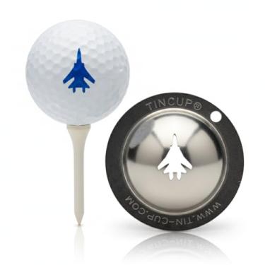 Imagem de Tin Cup Estêncil marcador de bola de golfe - Ferramenta de personalização premium para golfistas - Marcador de bola de design personalizado - Presente de acessórios de golfe para homens e mulheres