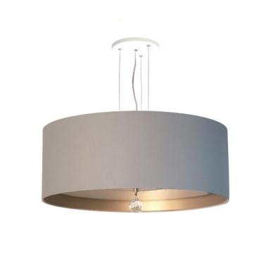 Imagem de Luminária de Teto Pendente Interna Bronze 50x15cm - Tom Luz, Cinza5821