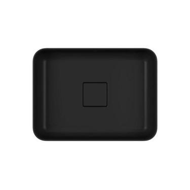 Imagem de Cuba De Apoio Retangular 40x30x13cm Ebano Fosco - Deca - DECA LOUCAS