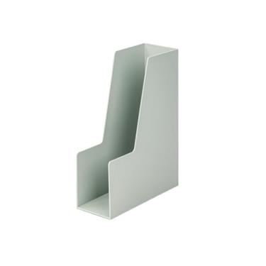 Imagem de Escritório Organizador de mesa para porta-arquivos revistas, suportes verticais para classificação arquivos para materiais escritório doméstico Organizador de mesa(Green)