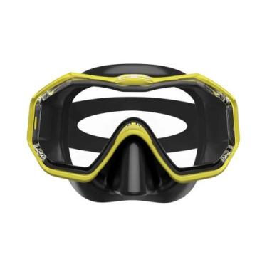 Imagem de Máscara De Snorkel Ajustável Para Adultos E Crianças Com 3 Janelas, Vi