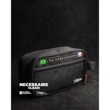 Imagem de BOLSA NECESSAIRE/ ESTOJO TEXAS FARM - CLEAN - NC001 - PRETO ÚNICO-Unissex