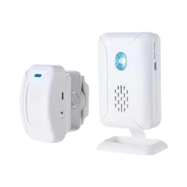 Imagem de Campainha Sem Fio Com Sensor De Movimento E Luz Noturna, 36 Toques, Al