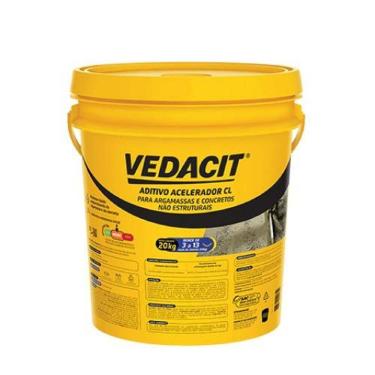 Imagem de Aditivo Vedacit Rapidíssimo 20kg - Acelerador De Cimento E Concreto