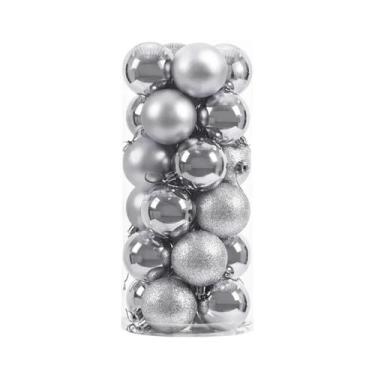 Imagem de Bolas De Natal De 6CM, 24 Peças, Enfeites Pendurados Para Decoração De