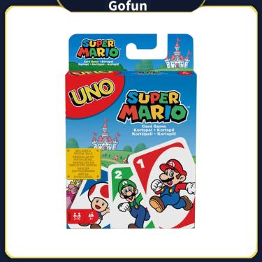 Imagem de Jogo de cartas Mario UNO Super Mario Bros para 2-10 jogadores 7Y+