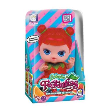 Imagem de Boneca com Cheiro de Morango Coleção Frutinhas Cotiplás - MTX, 6