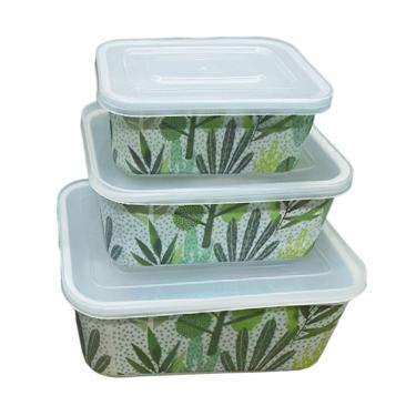 Imagem de Jogo de Pote de Fibra de Bambu 3 Peças