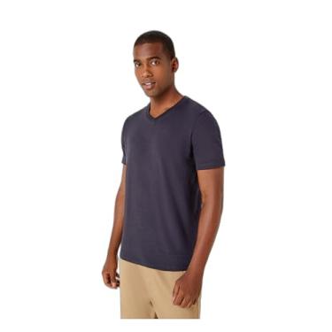 Imagem de Camiseta Slim em Flamê, Hering, Marinho, M, Masculino