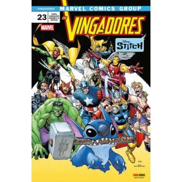 Imagem de Os Vingadores 23/80 - Capa Variante Stitch - Marvel Comics