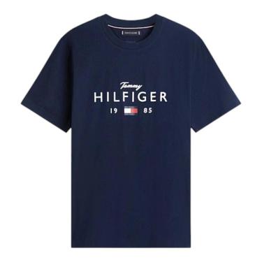 Imagem de Camiseta Tommy Hilfiger Brand Love Big Tee Masculino Verde-Masculino