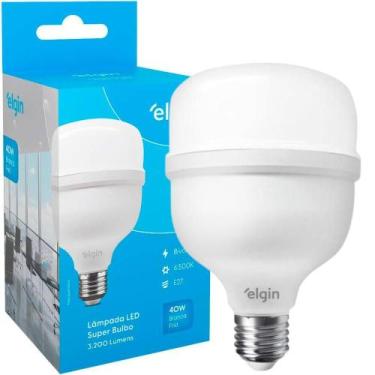 Imagem de Lampada Bulbo Led T 40W Bivolt 6500K LD - Elgin