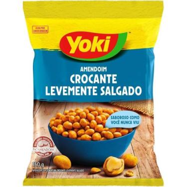 Imagem de Amendoim Crocante Levemente Salgado Yoki 150g
