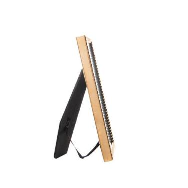 Imagem de Porta-Retrato Wolff Spiral de Aço Inox Dourado 10cm x 15cm