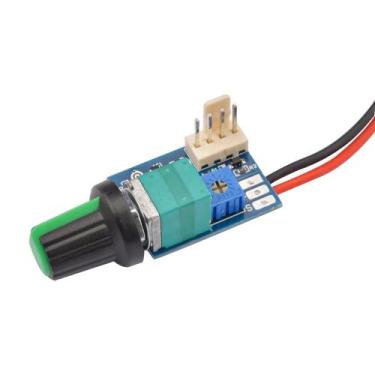Imagem de Módulo Controlador De Velocidade De Motor Mini PWM 12V Ajustável 4.5V-