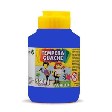 Imagem de Tinta Tempera Guache 250ml Azul Turquesa 501 - Acrilex