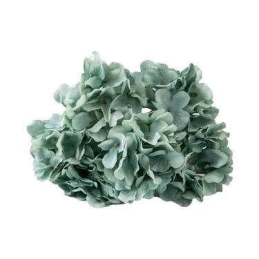 Imagem de Flores Artificiais De Hortênsia De Seda Em Vaso Para Decoração De Casa