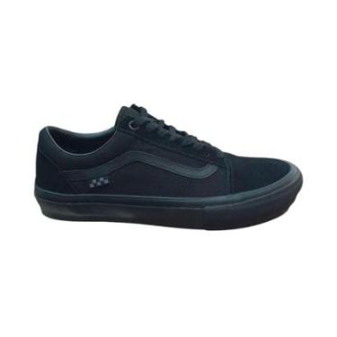 Imagem de Tênis Vans Skate Old Skool Pro Masculino - Black/Black-Masculino