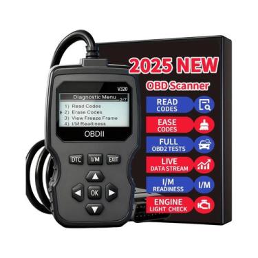 Imagem de Scanner OBD2 Universal 2025, Leitor De Códigos, Ferramenta De Diagnóst