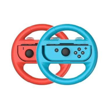 Imagem de Acessórios Para Controle De Volante Joy-Con Switch OLED: Grip De Volan