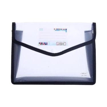 Imagem de Pastas Plásticas A5 De Grande Capacidade Para Documentos De Escritório