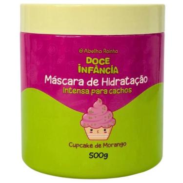 Imagem de Máscara de Hidratação Intensa para Cachos Cupcake de Morango Doce Infâ