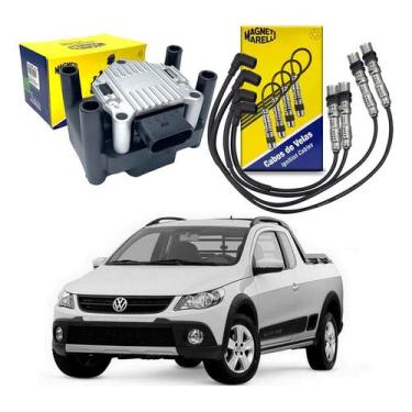 Imagem de Bobina Ignição Cabo Vela Saveiro Cross G5 1.6 8v 2009 A 2013 - Magneti