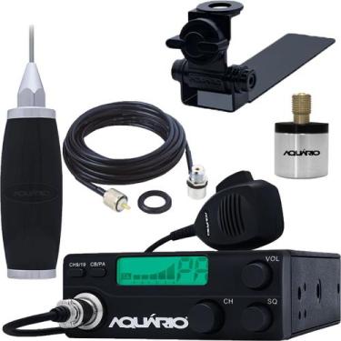 Imagem de Rádio Px 40 Canais Rp40 Antena 1,4m Suporte Caminhonete Hilux S10 Rang