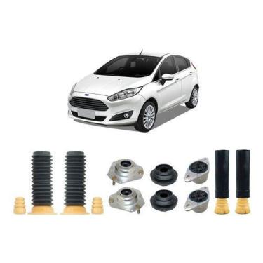 Imagem de Kit Do Amortecedor Dianteiro Traseiro Fiesta 2014 2015 2016 - QualyKit