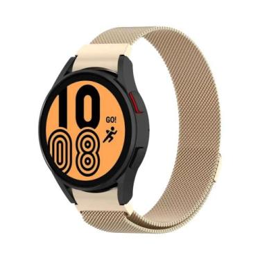 Imagem de Pulseira De Metal Milanesa Unissex Para Samsung Galaxy Watch 6/5/4 Cla